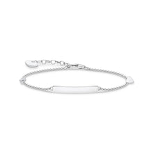 Load image into Gallery viewer, Thomas Saboo Engrav Sterling Silver Infinity Heart 16-19cm Bracelet