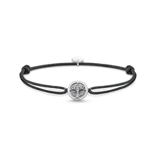 Load image into Gallery viewer, Thomas Saboo Sterling Silver Black Tree of Love 16-27cm Bracelet