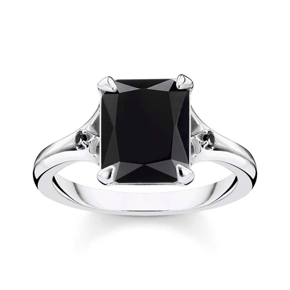 Thomas Sabo Magic Stones Sterling Silver Black Onyx Ring
