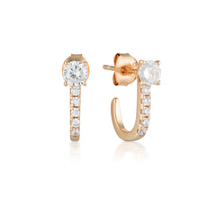 Load image into Gallery viewer, Georgini Rose Gold Plated Isla Stud Earrings