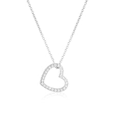 Load image into Gallery viewer, Georgini Sterling Silver Heart Pendant On Chain