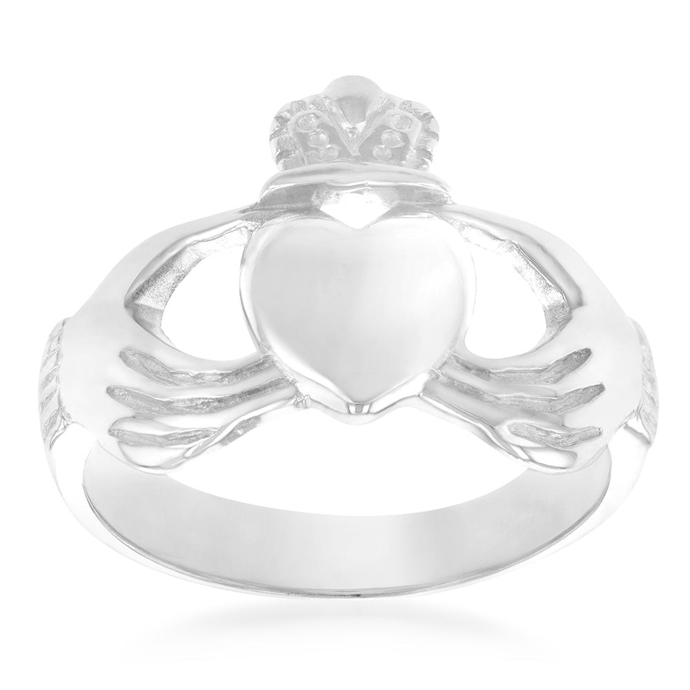 Sterling Silver Claddagh Mens Rings Shiels Jewellers