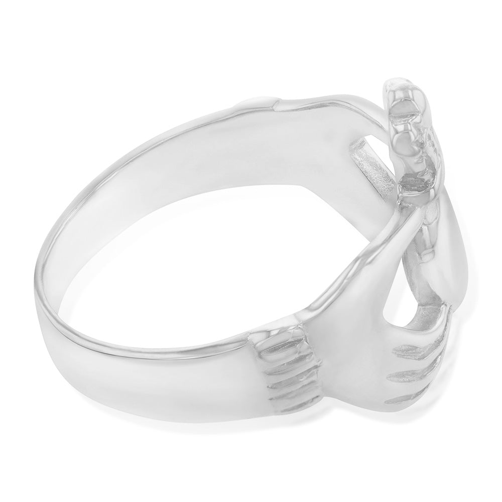 Sterling Silver Claddagh Mens Rings Shiels Jewellers