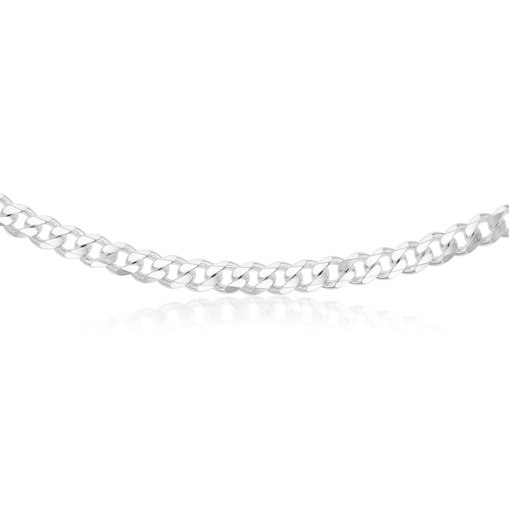 300 Chain Sterling Silver Curb 300 Gauge 60cm Chain– Shiels Jewellers