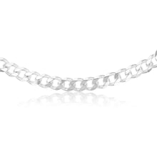 Load image into Gallery viewer, Sterling Silver Curb 400 Gauge 60cm Chain