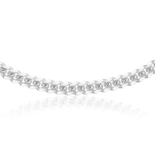 Load image into Gallery viewer, Sterling Silver Curb 350 Gauge 55cm Chain