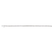 Load image into Gallery viewer, Sterling Silver 1/2 Carat Diamond 17.5cm Bracelet