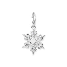 Load image into Gallery viewer, Thomas Sabo Sterling Silver Charm Club Snow Crystal Charm