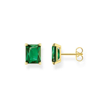 Load image into Gallery viewer, Thomas Sabo Sterling Silver Gold Plated Heritage Stud Earrings