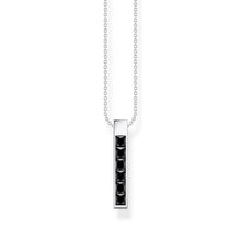 Load image into Gallery viewer, Thomas Sabo Sterling Silver Heritage Black Engraved 40cm Chain