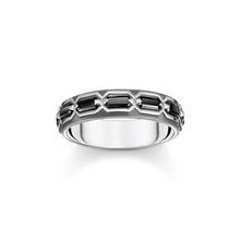 Load image into Gallery viewer, Thomas Sabo Sterling Silver Crocodile Rock Oxidised Ring
