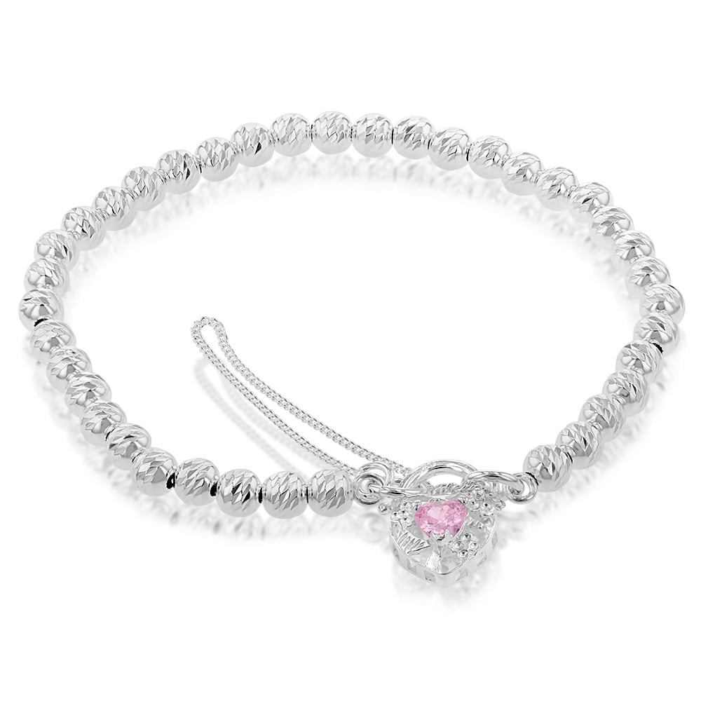 92.5 Silver] Silver Ball Chain Bracelet – HOLIHOLIC