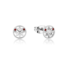 Load image into Gallery viewer, Disney Sterling Silver Captain Marvel 10mm Stud Earrings