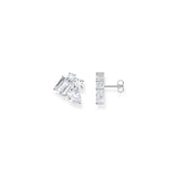 Thomas Sabo Sterling Silver Heritage White CZ Stud Earrings
