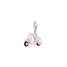 Load image into Gallery viewer, Thomas Sabo Sterling Silver Charmista Scooter Pink Charm