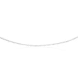 Sterling Silver Serpentine 80 Gauge 45cm Chain