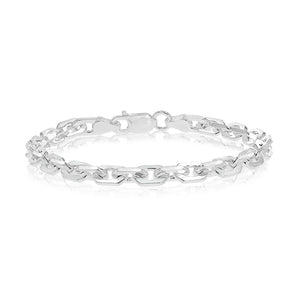 Sterling Silver Link Chain Bracelet