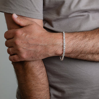 Sterling Silver Link Chain Bracelet