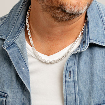 Sterling Silver Link Chain Necklace
