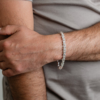 Sterling Silver Link Chain Bracelet
