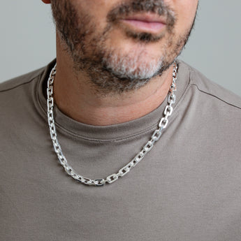 Sterling Silver Link Chain Necklace