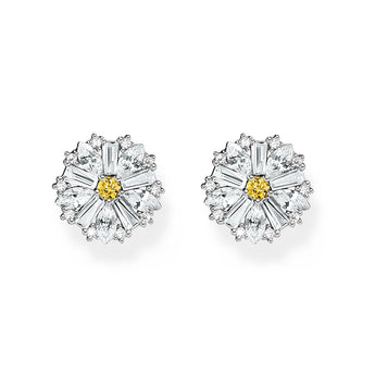 Thomas Sabo Blooming Skies Large Daisy CZ Earrings