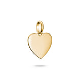 Thomas Sabo CC Connect Engravable Yellow Gold-Plated Heart Small