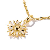 Thomas Sabo CC Connect Yellow Gold-Plated CZ Sun