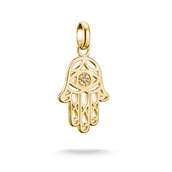 Thomas Sabo CC Connect Yellow Gold-Plated Hand of Fatima