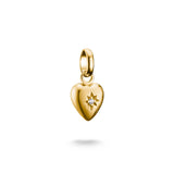 Thomas Sabo CC Connect Yellow Gold-Plated Heart with CZ Star