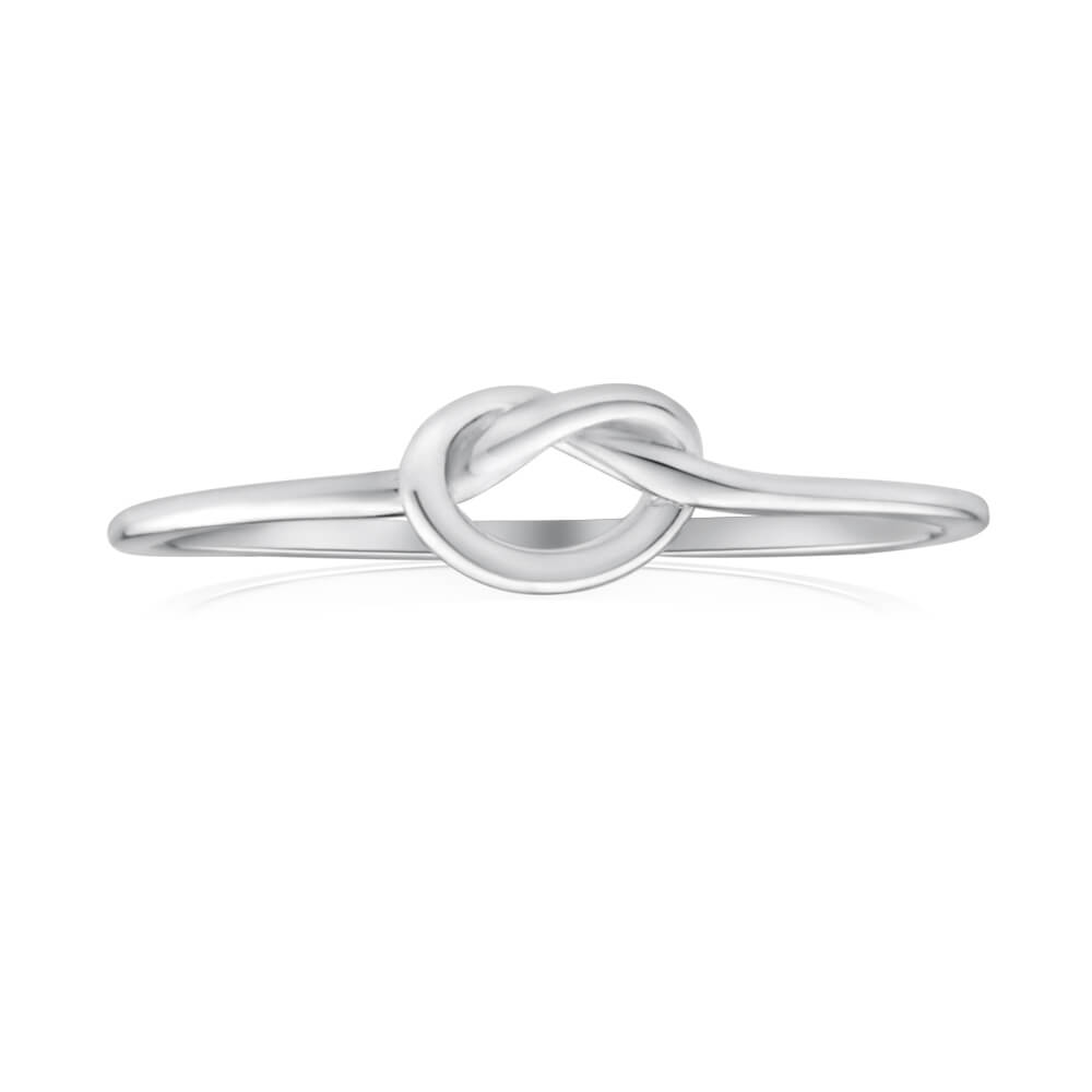 Sterling Silver Fancy Knot Ring
