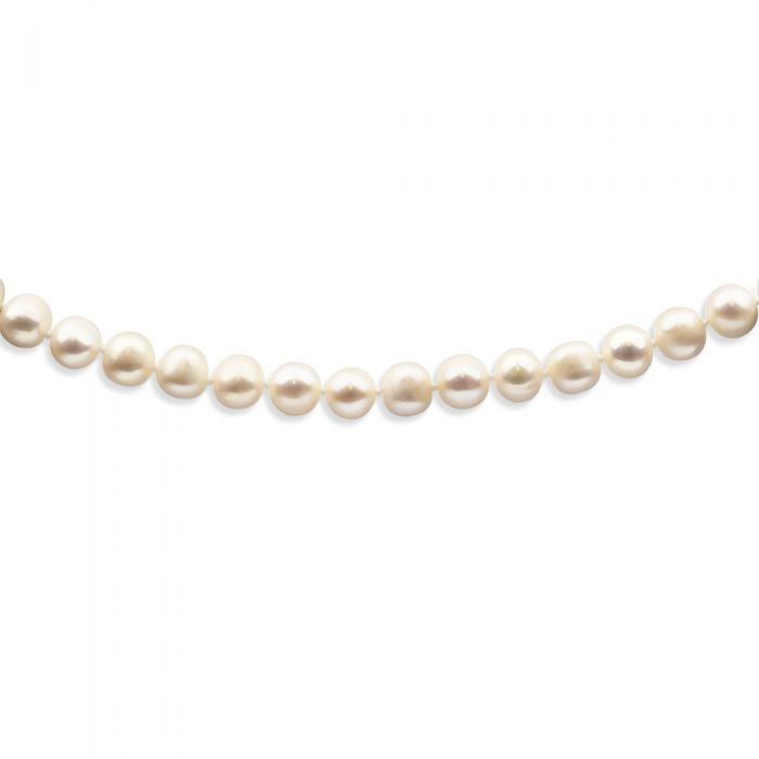 White Freshwater 160cm Long Pearl Necklace