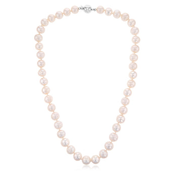 45cm Freshwater Pearl Strand with Silver Clasp