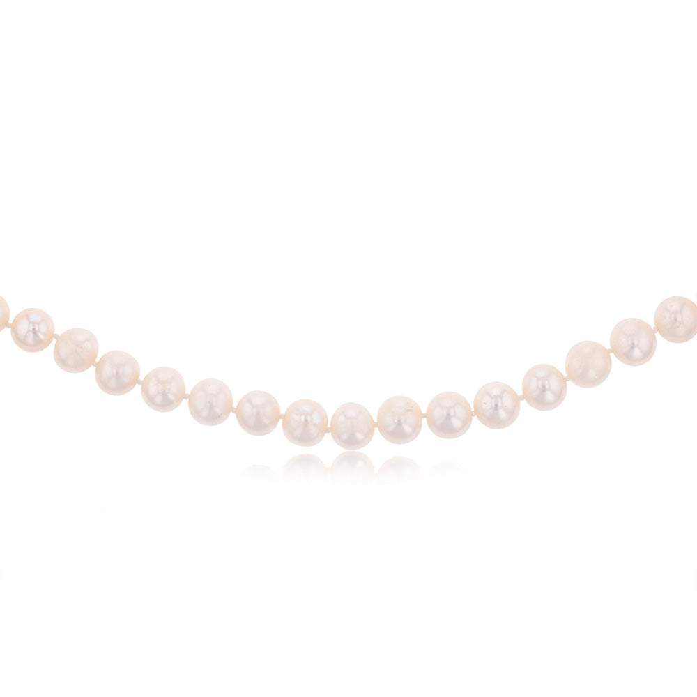 45cm Freshwater Pearl Strand with Silver Clasp – Shiels Jewellers