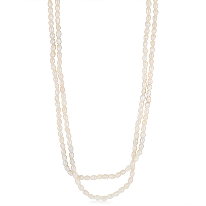 Freshwater Pearl Necklace 43cm with Sterling Silver Clasp