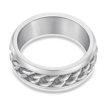 Load image into Gallery viewer, Forte Stainless Chain Link Steel Ring