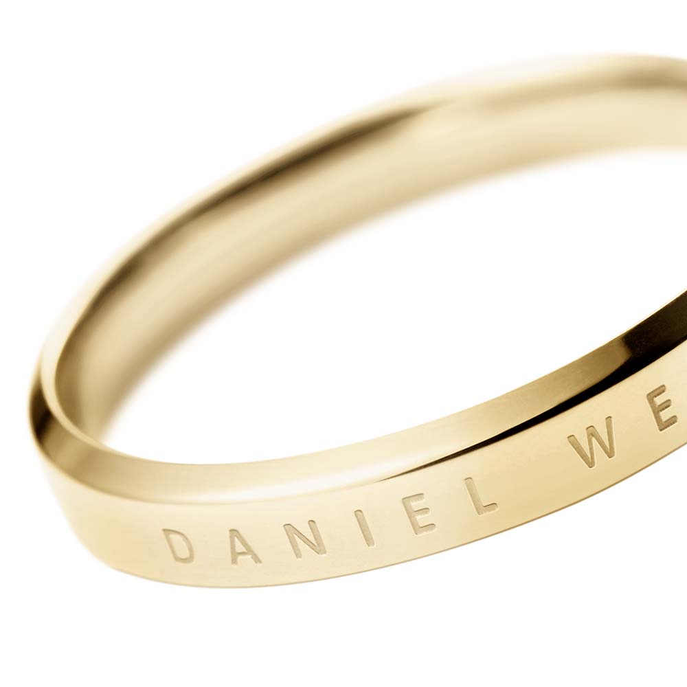 Daniel Wellington Gold Plated Stainless Steel Classic Ring Size "N"