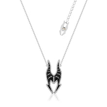 Load image into Gallery viewer, Disney Stainless Steel Maleficent Crystal Pendant With 45+7cm Chain