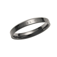 Load image into Gallery viewer, Daniel Wellington Stainless Steel Classic Ring Anthracite Grey