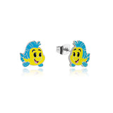 Disney Stainless Steel Flounder Stud Earrings