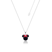 Load image into Gallery viewer, Disney Stainless Steel Minnie Silhouette Pendant On Chain