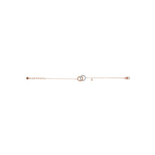 Load image into Gallery viewer, Emporio Armani Rose Gold Plated Stainless Steel Sentimental Logo Bracelet