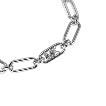 Michael Kors Platinum Plated Brass Premium Empire Link Chain