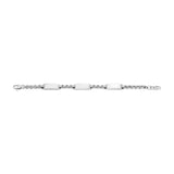 Fossil Stainless Steel Drew ID 22.5cm Bracelet