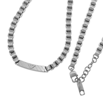Emporio Armani Stainless Steel ID Chain