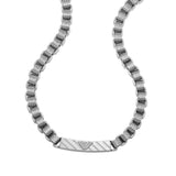 Emporio Armani Stainless Steel ID Chain