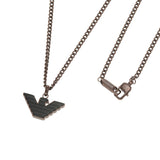 Emporio Armani Stainless Steel Brown And Black Pendant On Chain