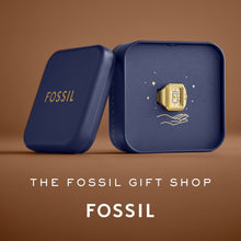 Load image into Gallery viewer, Fossil Raquel Stainless Steel Gold Plated Two Hand Watch Ring