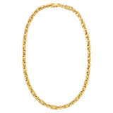 Michael Kors Gold Plated Brass Astor Link Pave 16" Chain