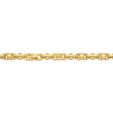 Michael Kors Gold Plated Brass Astor Link Pave 16" Chain
